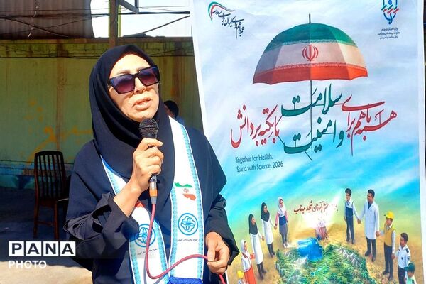 هفته سلامت در ورامین: جشنی برای سلامتی با حضور دانش‌آموزان، فرهنگیان و هلال احمر