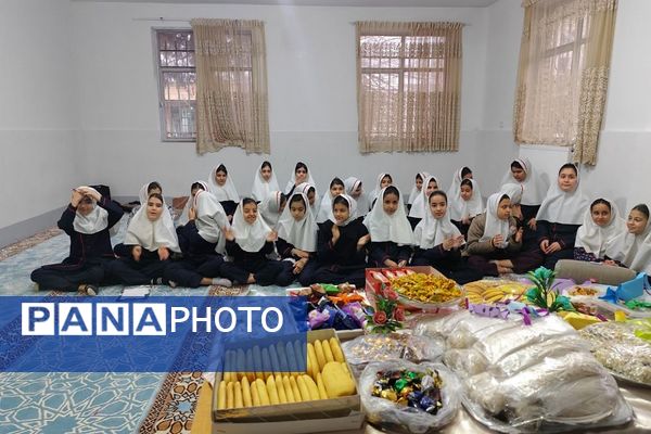 جشن مبعث رسول خدا در دبستان دخترانه بعثت۲