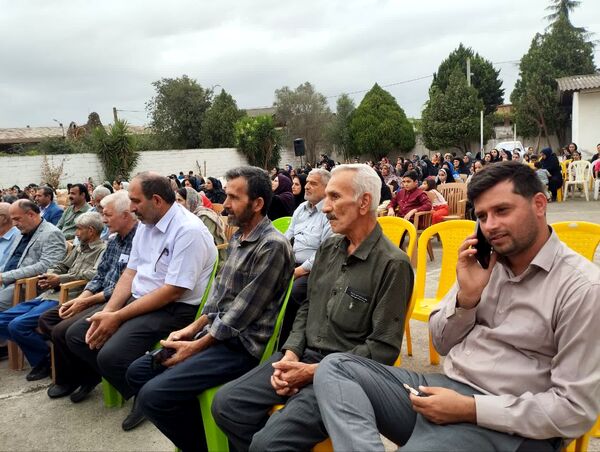 آیین کلنگ‌زنی دبستان ۱۲ کلاسه شهید ولی‌زاده سورک در شهرستان میاندورود 