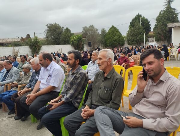آیین کلنگ‌زنی دبستان ۱۲ کلاسه شهید ولی‌زاده سورک در شهرستان میاندورود 