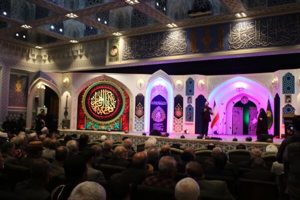 آیین افتتاحیه اجلاسیه بین‌المللی پیرغلامان حسینی در مشهد 