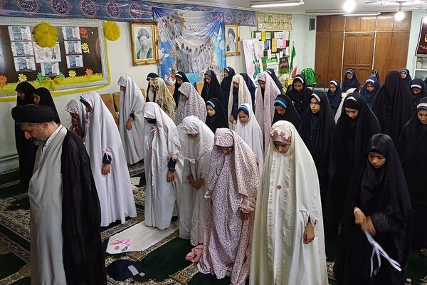 افتتاحیه طرح مصباح الهدی در مدرسه لاله‌های انقلاب شهرستان ورامین
