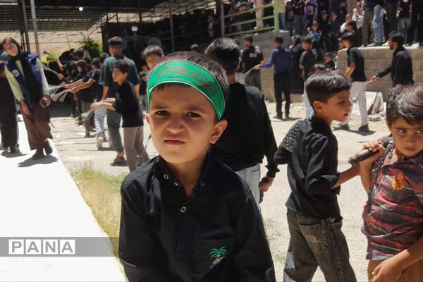 طنین «یا حسین» در آستان امامزاده قنبر عبدال