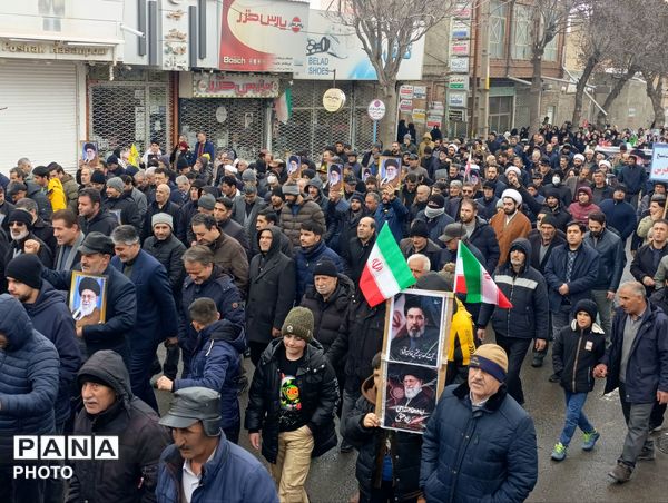 راهپیمایی پرشور روز جهانی قدس در اهر