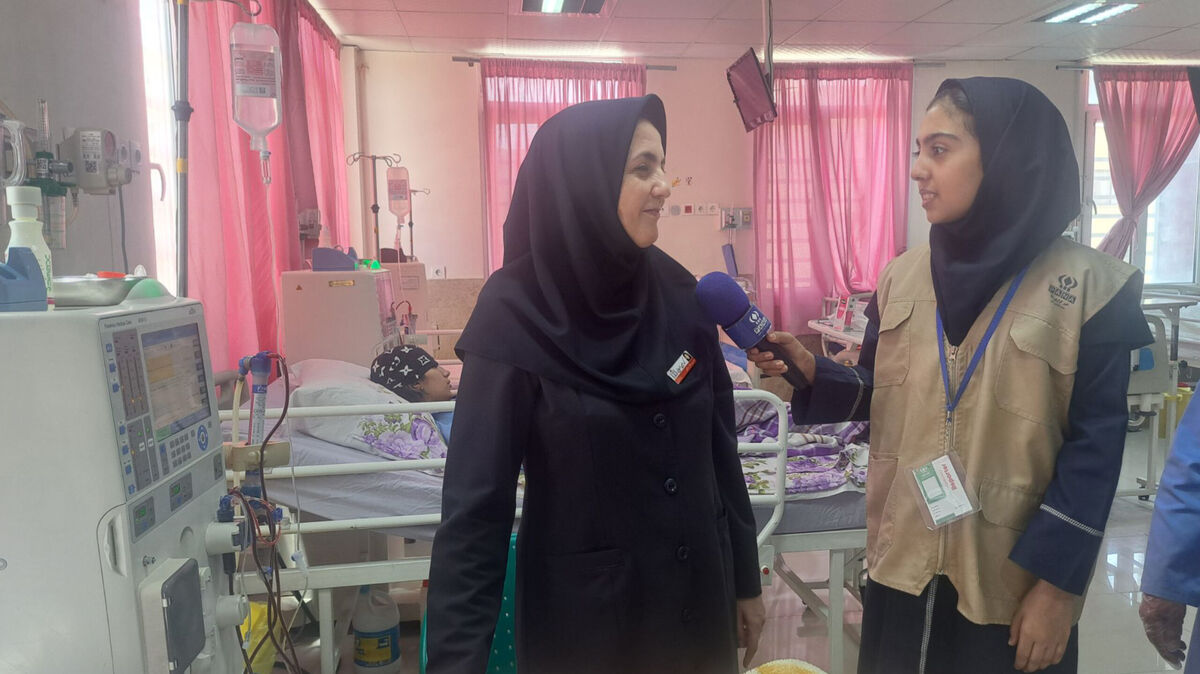 مادر کودکان دیالیزی دکتر شیخ آغوشش بوی بهشت میدهد