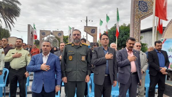 گردهمایی بسیجیان حوزه امام حسن مجتبی(ع)در قائمشهر