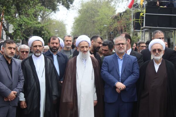 راهپیمایی روز جهانی قدس در ساری