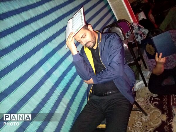 چلیچه در شب قدر غرق نور و نیایش شد