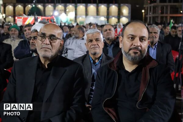 حضور صادق حسین زاده ملکی، معاون پرورشی و فرهنگی وزارت آموزش و پرورش در تجمع فرهنگیان زارچ