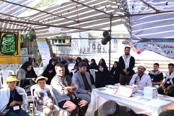 موکب اربعین شهدای فرهنگی و دانش‌آموزی شهرستان بناب