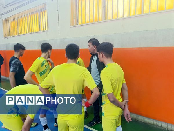 مسابقات فوتسال بین مدارس شهرستان ملکان