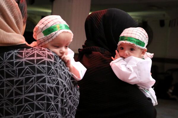 مراسم شیرخوارگان حسینی در منطقه پردیس 