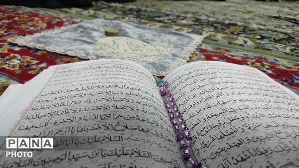 چلیچه در شب قدر غرق نور و نیایش شد