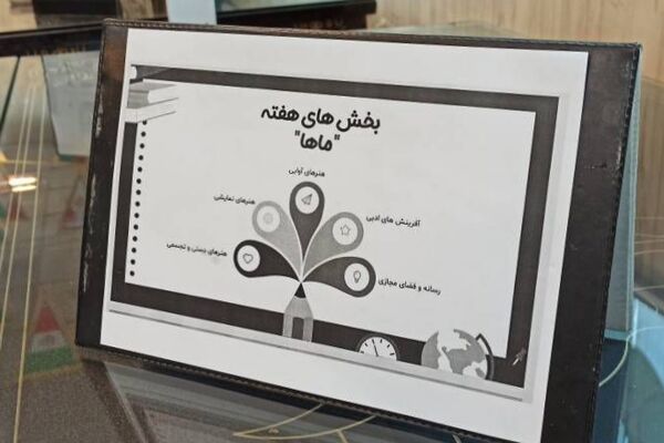 چهل و چهارمین جشنواره فرهنگی هنری فردا به مناسبت هفته ماها در ناحیه دو شهرری 
