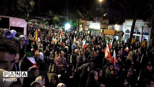 جشن با شکوه در شهرستان نیشابور 