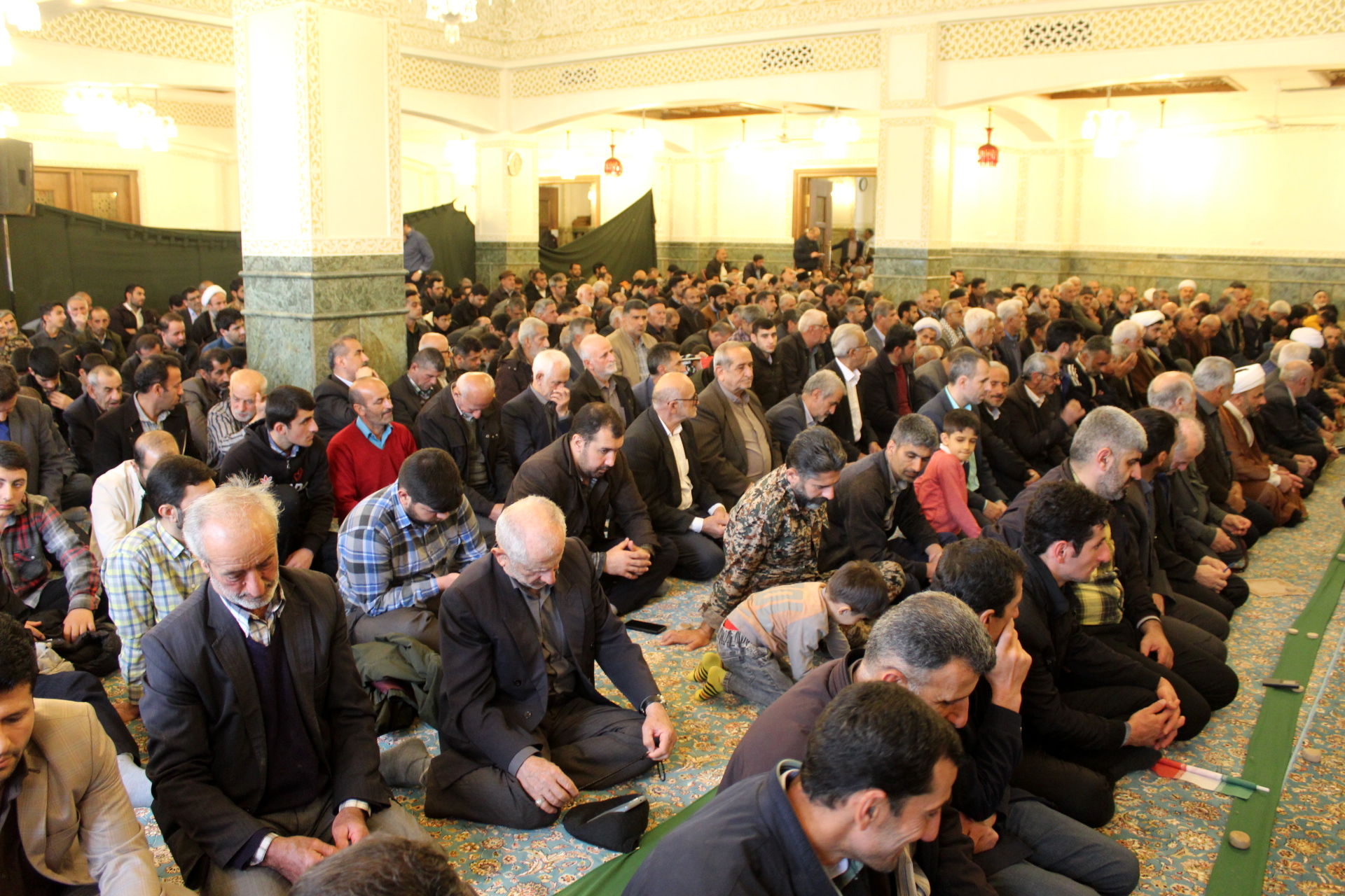 نماز جمعه باشکوه بندپی شرقی