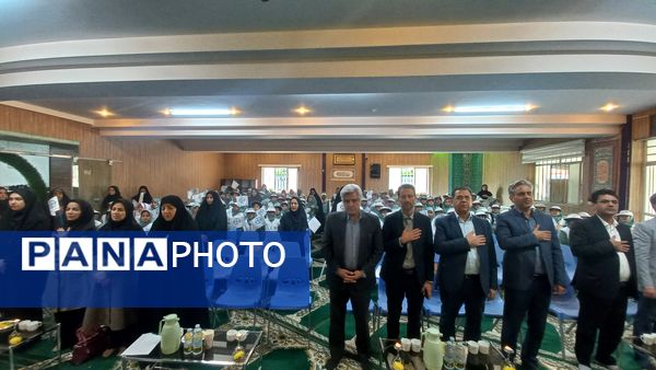 آئین افتتاحیه برنامه سفیران سلامت دانش آموزی استان خراسان رضوی در دبستان شاهد تحقیقی ناحیه ۶