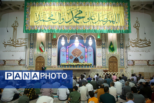 مراسم جشن میلاد پیامبر اکرم(ص) و امام جعفر صادق(ع) در حرم حضرت معصومه(س)