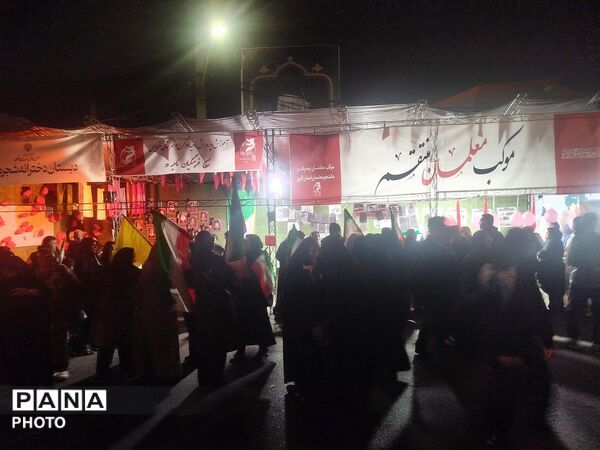 حماسه‌ ماندگار  مردم فردیس در اتحاد و همبستگی شبانه 