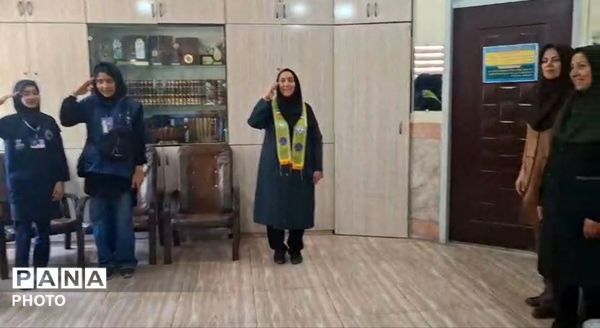 تجلیل از تیم خبرنگاران فعال پانا دبستان نیایش