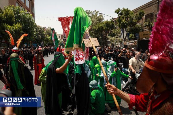 آیین سنتی کاروان عزاداری بنی اسد در تهران