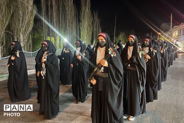 تداوم خلق حماسه مردم فیروزکوه با حضور دختران و مادران جانفدا