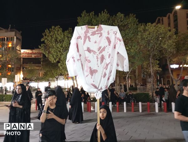 مراسم شام غریبان حضرت اباعبدالله الحسین (ع)در جوار حرم مطهر رضوی