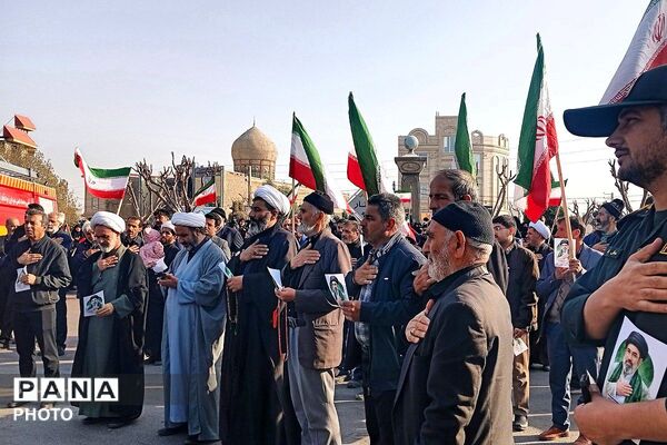 بیعت مردم ولایت مدار  جوادآباد با ولی امر زمان
