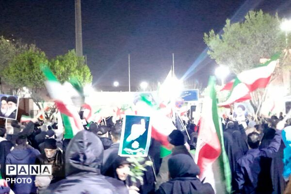 وداع با پیکر شهدا و تجمع ضد صهیونیسمی در شهرری