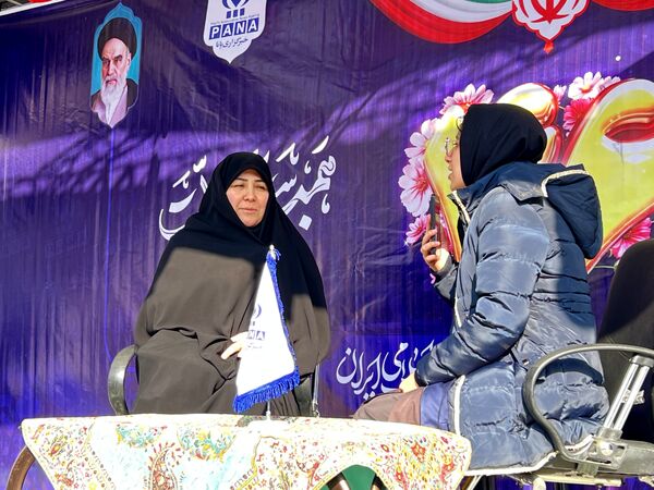 شور اسلامی در مسیر راهپیمایی تهران