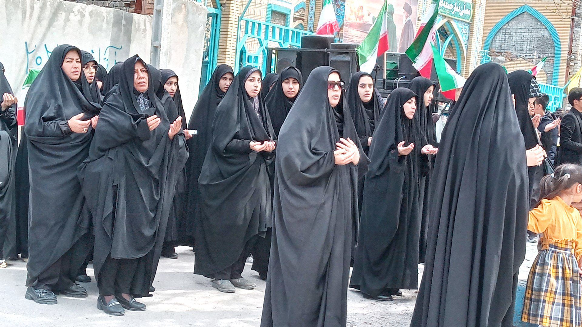 مراسم‌ چهلم رهبر شهید انقلاب در فاروج