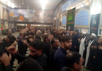 عزاداری سیدالشهدا (ع) در مسجد محمدی گلوگاه 