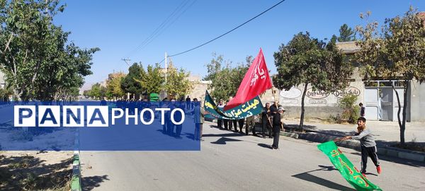 هیئت عزادارن مسجد قمر بنی هاشم شهرستان شیروان