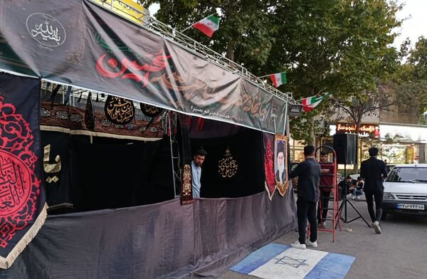 برپایی موکب دختران بصیرا در بجنورد 