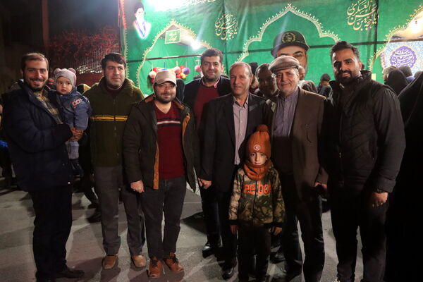 پذیرایی نوجوانان سید مرکز سلاله از منتظران ظهور در ایام فرخنده نیمه شعبان