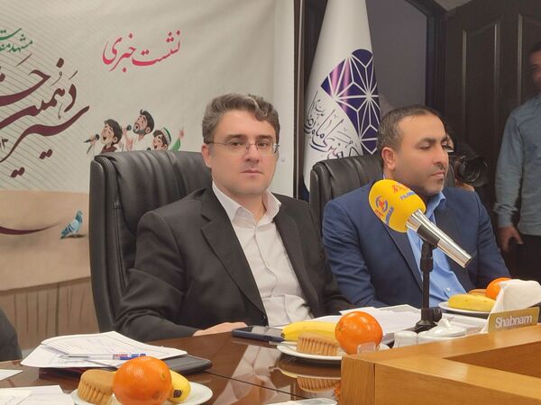 نشست خبری جشنواره سرود دانش‌آموزی بنیاد فرهنگی رضوی مشهد 