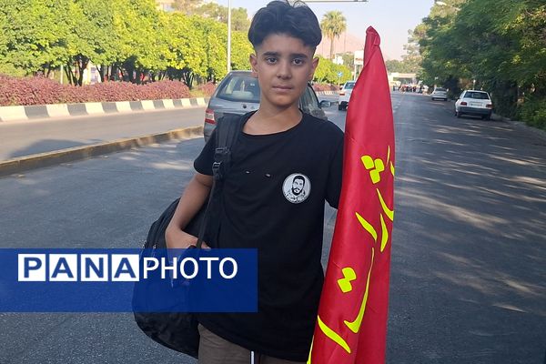 مراسم راهپیمایی جاماندگان اربعین حسینی در شیراز