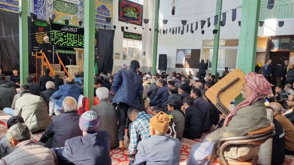 مراسم عزاداری ایام شهادت حضرت فاطمه الزهرا(س) در سربیشه 