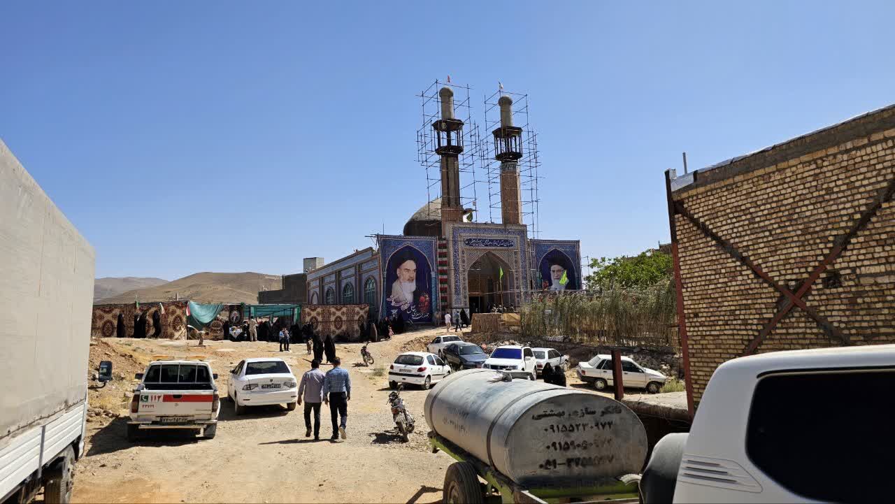 یادواره شهدا در روستای خرق شهرستان شیروان 