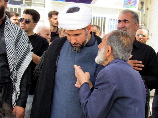 مراسم تاسوعای حسینی در کامیاران 