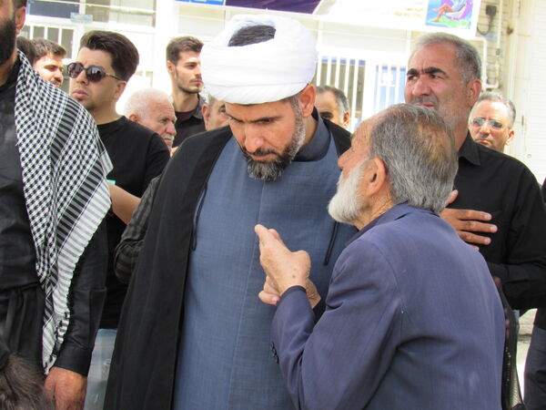 مراسم تاسوعای حسینی در کامیاران 
