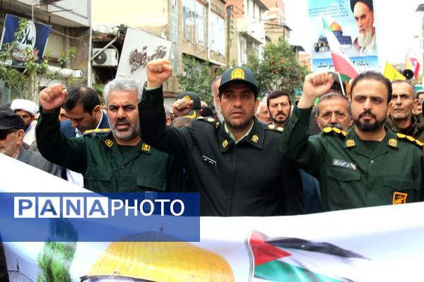 راهپیمایی روز جهانی قدس در گلوگاه 