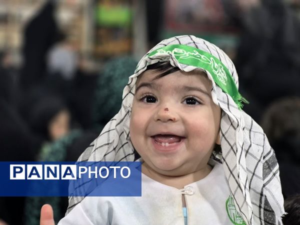 مراسم شیرخوارگان حسینی در بلده