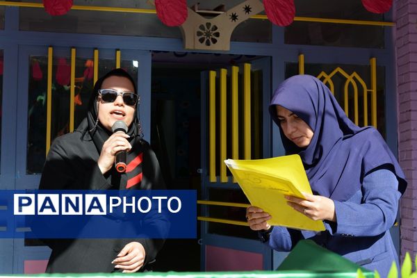 جشن میلاد حضرت زینب(س) با حضور مادران پرستار در دبستان علویان بهارستان‌دو