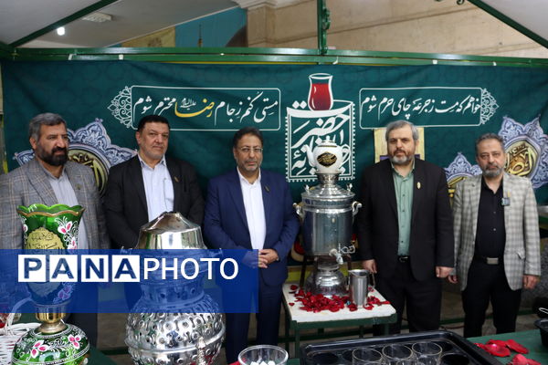 مراسم چهارشنبه‌های امام رضایی در مدرسه پیام غدیر آموزش و پرورش منطقه 14 تهران 