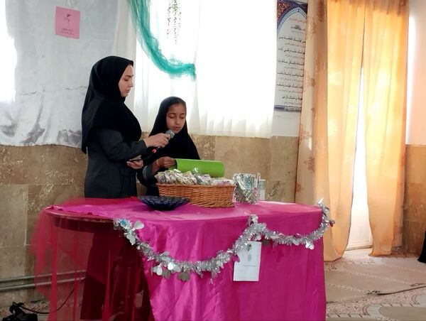 جشن مولودی خوانی ولادت آقا صاحب الزمان‌ عج درمدرسه‌تکتم‌خلیل آباد