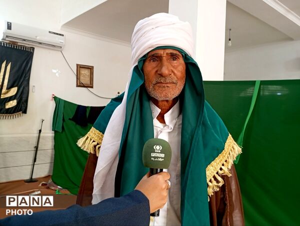 مراسم عاشورای حسینی در مسجد حضرت ابوالفضل (ع) شهر شمیل بندرعباس