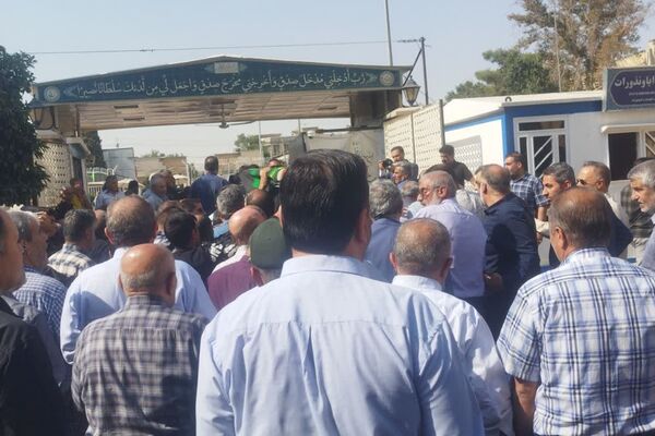 مراسم تشییع پیکر شهید جانباز حاج احمد شیخ حسینی در حرم سید علاءالدین حسین(ع)