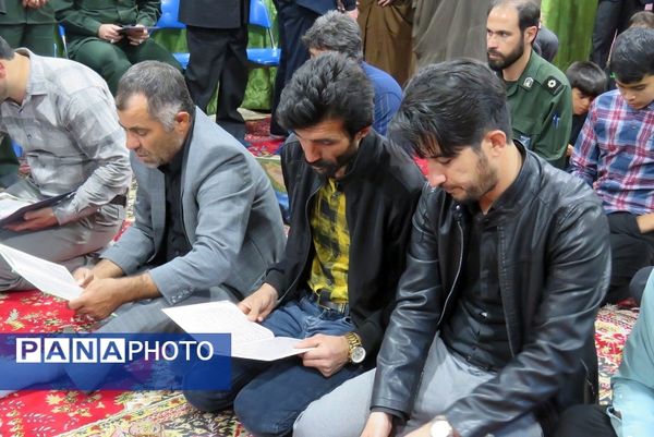 مراسم شهادت رئیس جمهور شهید سید ابراهیم رئیسی در شهر درق 