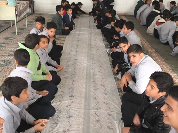 گرامیداشت ایام فاطمیه در دبیرستان خاتم الانبیا خاتم